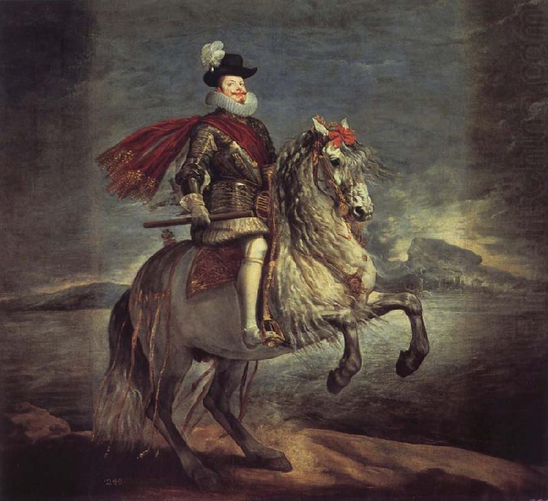 Diego Velazquez Horseman picture Philipps iii china oil painting image